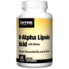 R-Alpha Lipoic Acid with Biotin - 60 capsules