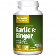 Garlic & Ginger Capsules - 100 capsules