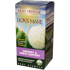 Lions Mane - Memory & Nerve Support - 60 capsules 