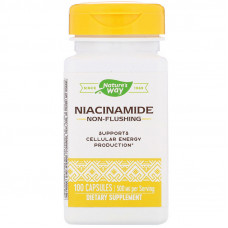 Niacinamide Non flushing 500mg - 100 capsules 