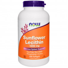 Sunflower Lecithin - 200 softgels